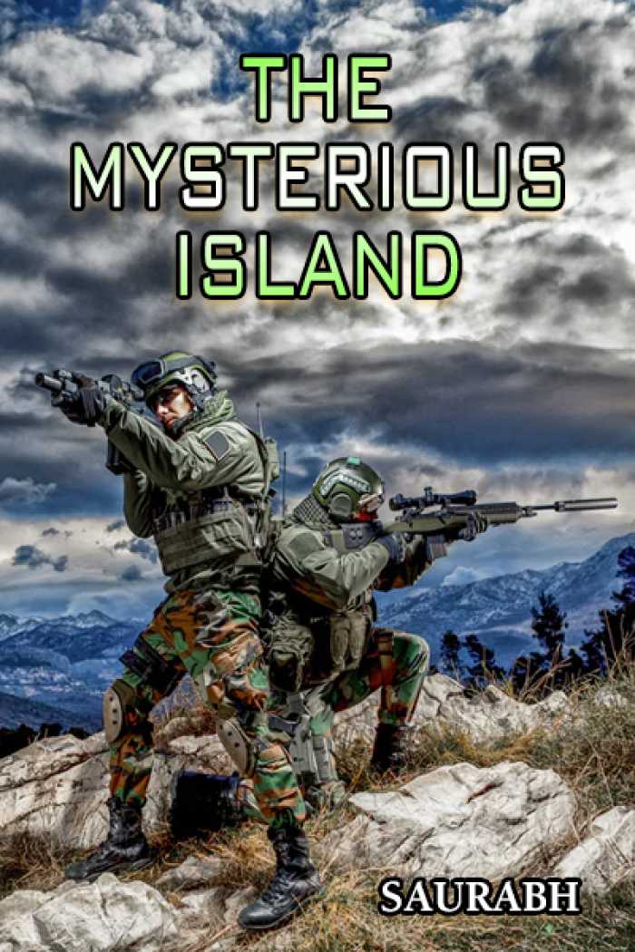 The Mysterious Island - 1 in English Adventure Stories by Saurabh books